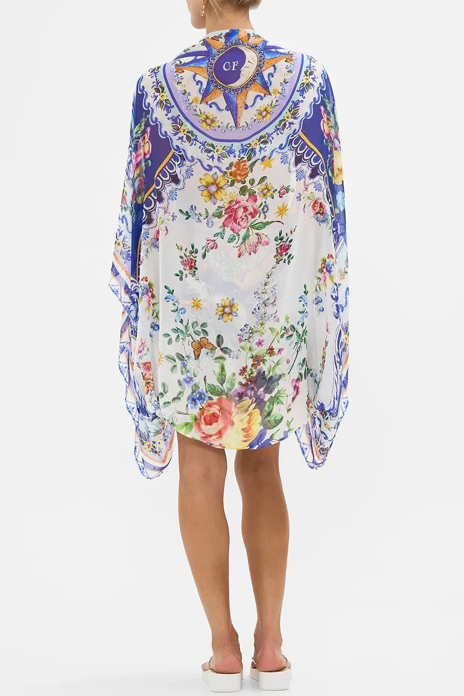 CAMILLA Silk Chiffon Shrug - Tiles Darls