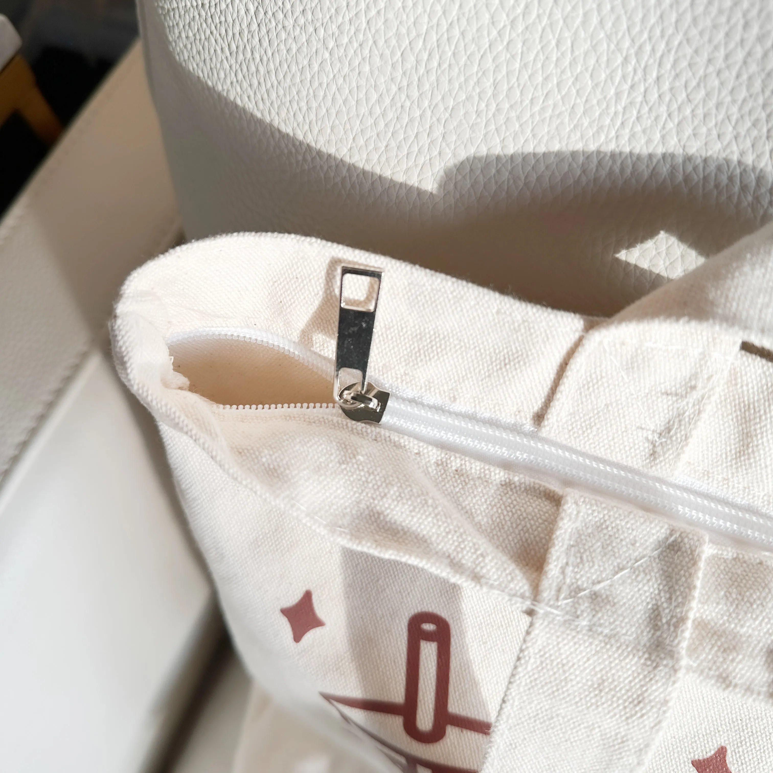 Canvas Tote Bag - Bubble Tea [Brown]