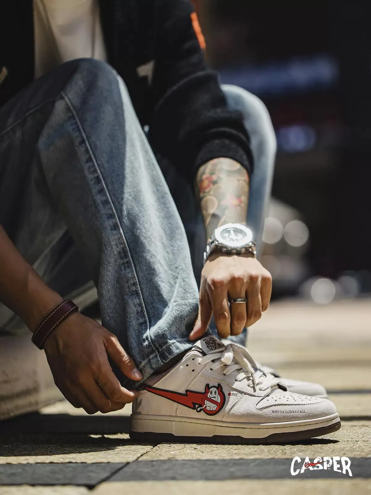 Casper Flop Low Retro Inspired Sneakers