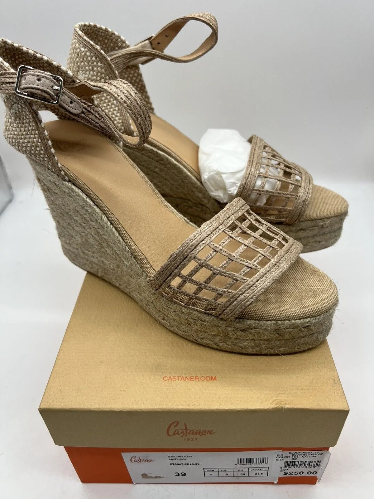 Castaner Bari Wedge Espadrille Sandals