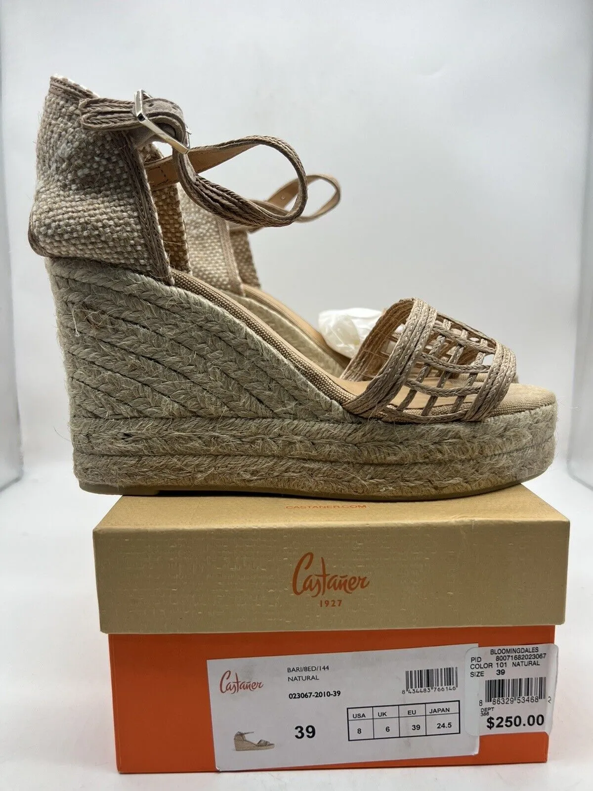 Castaner Bari Wedge Espadrille Sandals