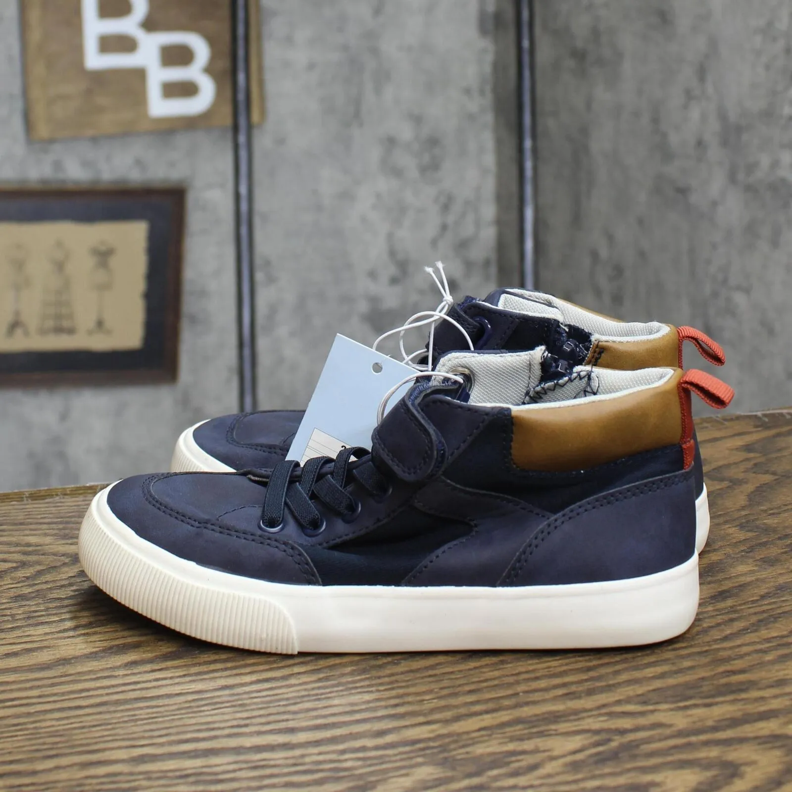 Cat & Jack Boys Kids Anthony Zipper Sneakers 87831390