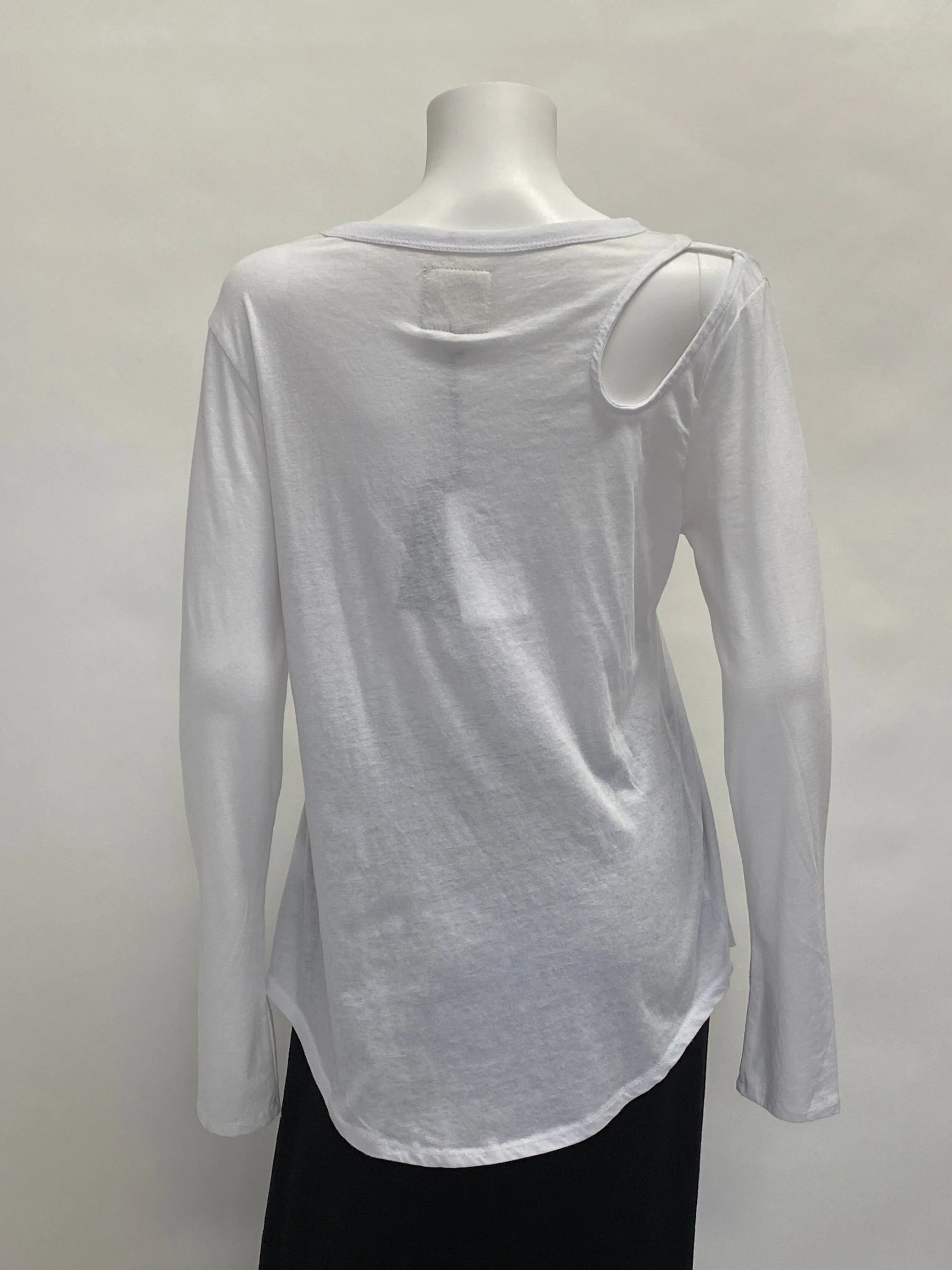 Chaser Long Sleeved Cold Shoulder Top