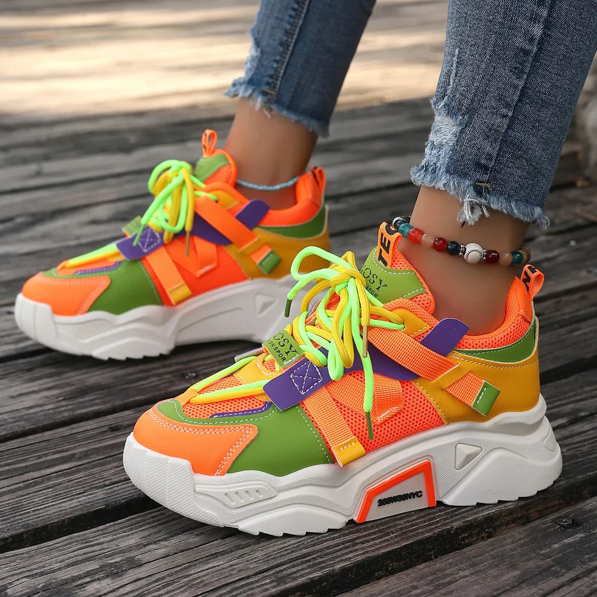 ChicRun Women’s Platform Casual Sneakers
