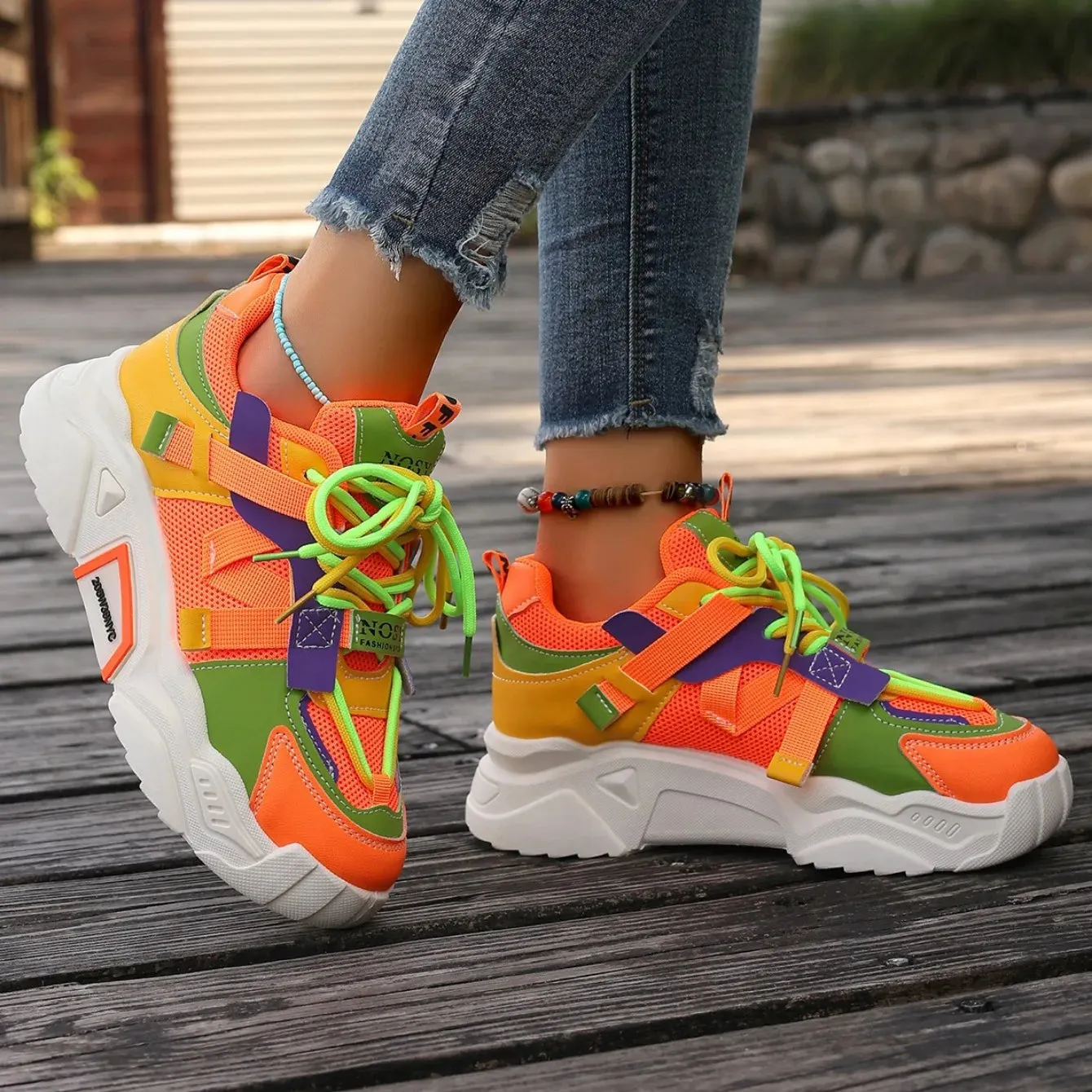 ChicRun Women’s Platform Casual Sneakers