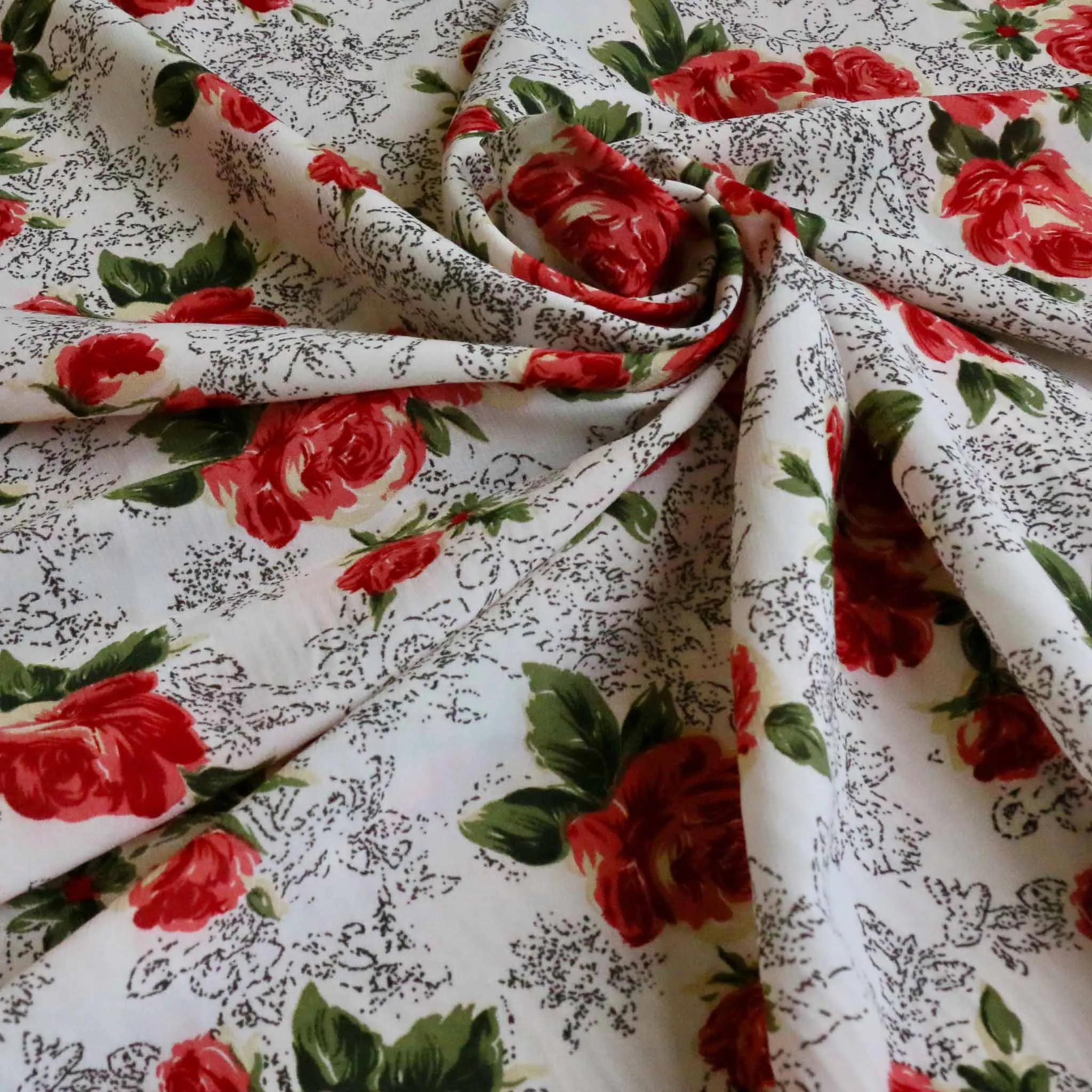 Chiffon Fabric - Off-white