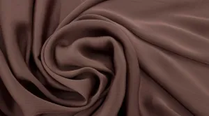 Chiffon Sateen Mocha