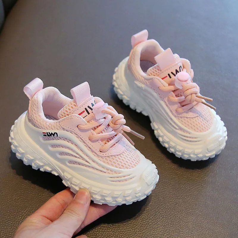 Children Sneakers Breathable Mesh Kids Girls and Boy 3-6y
