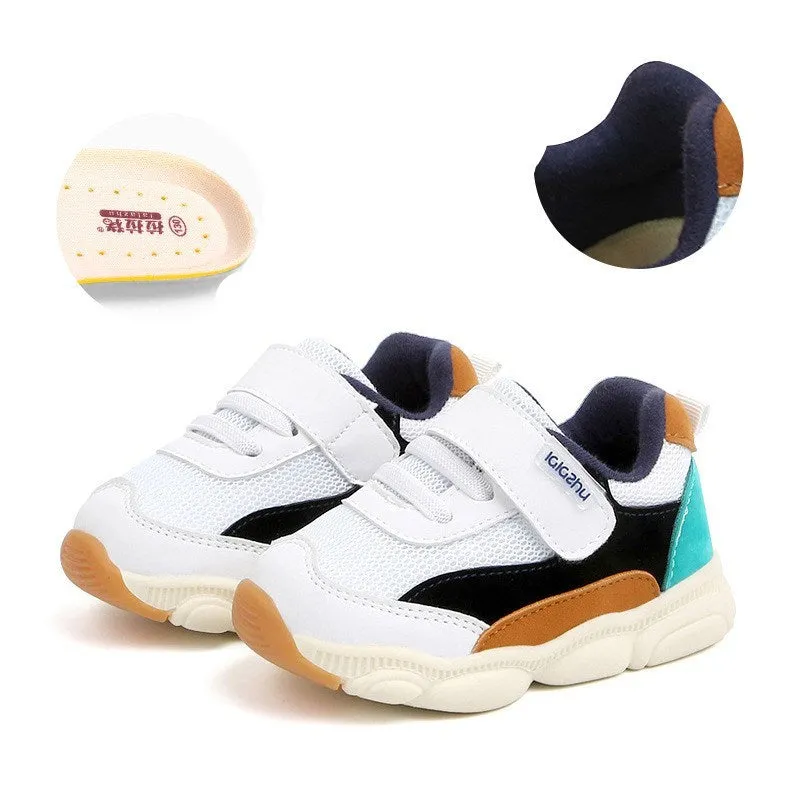 Children's breathable mesh sneakers, toddler boys