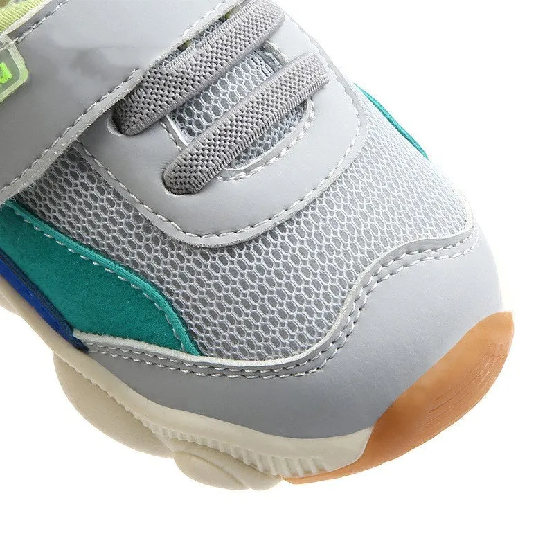 Children's breathable mesh sneakers, toddler boys