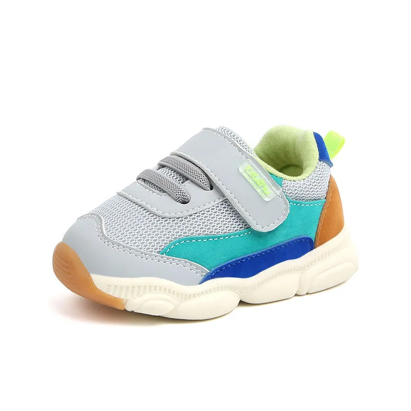 Children's breathable mesh sneakers, toddler boys