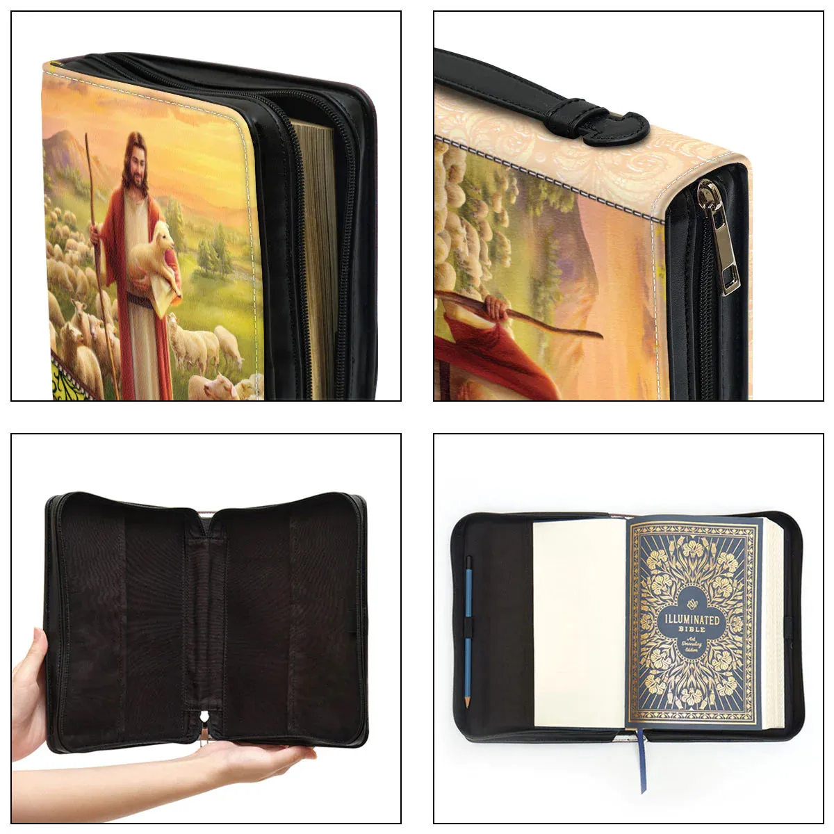 Christianart Designer Handbags, The Lord Is My Shepherd PSALM 23:1, Personalized Gifts, Gifts for Women.