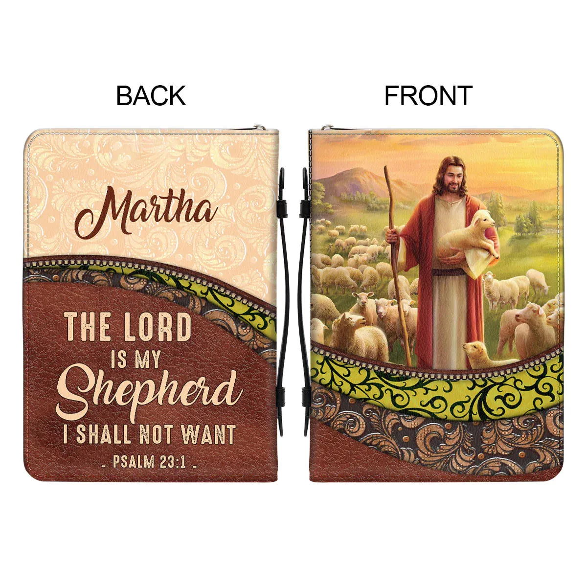 Christianart Designer Handbags, The Lord Is My Shepherd PSALM 23:1, Personalized Gifts, Gifts for Women.