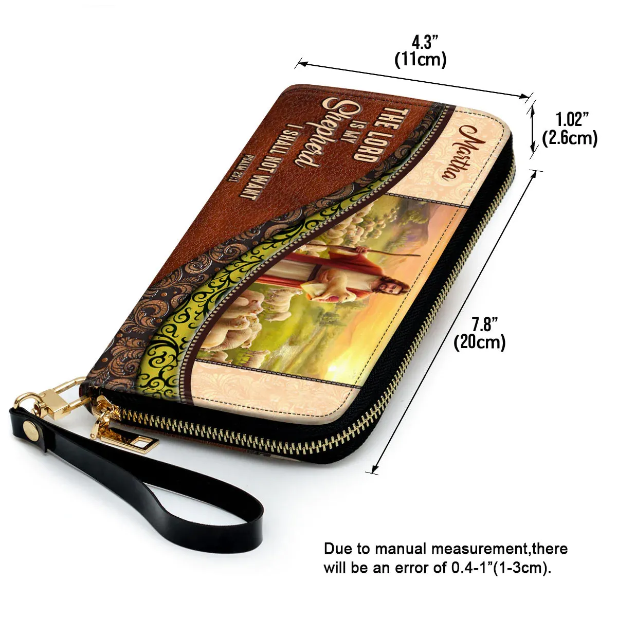 Christianart Designer Handbags, The Lord Is My Shepherd PSALM 23:1, Personalized Gifts, Gifts for Women.