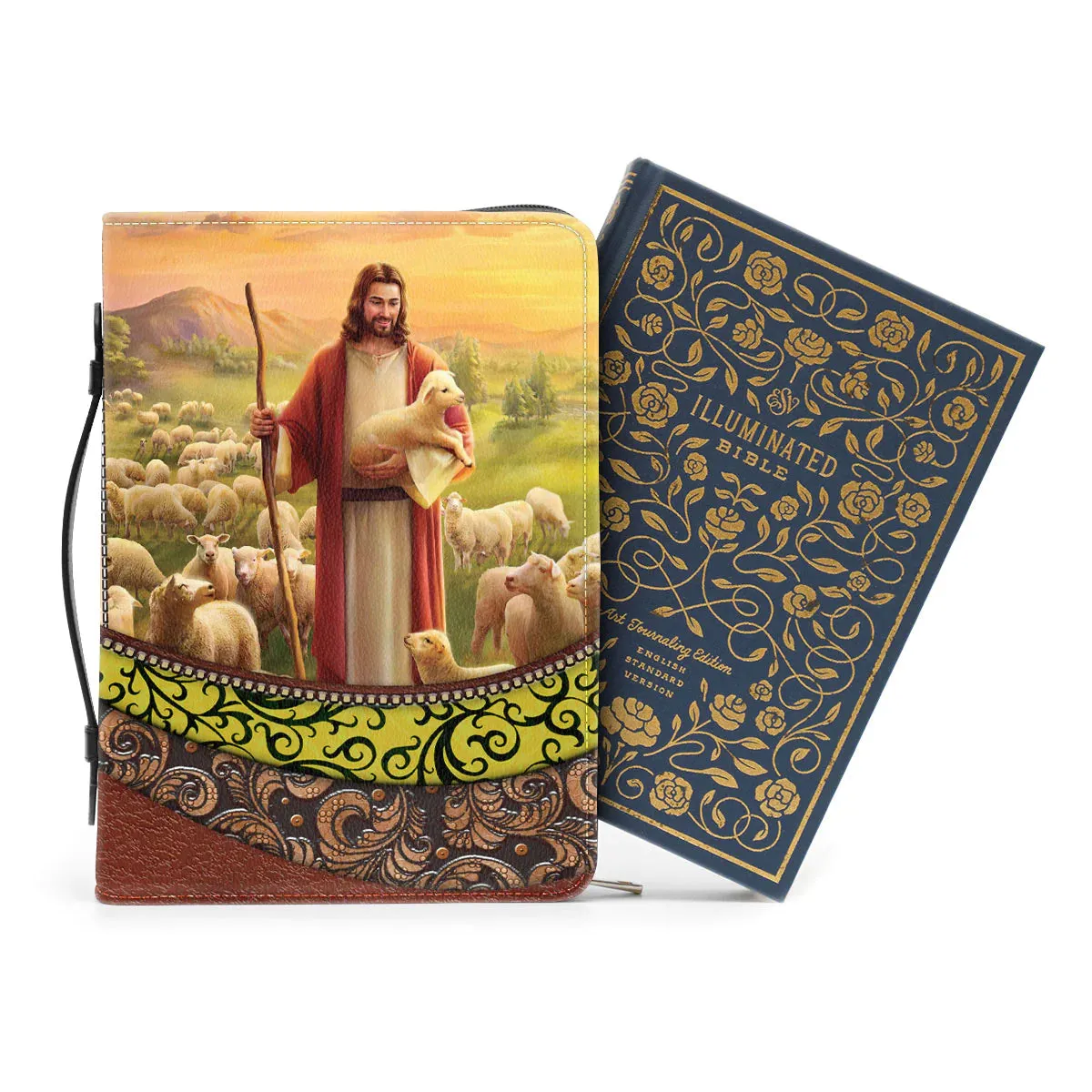 Christianart Designer Handbags, The Lord Is My Shepherd PSALM 23:1, Personalized Gifts, Gifts for Women.