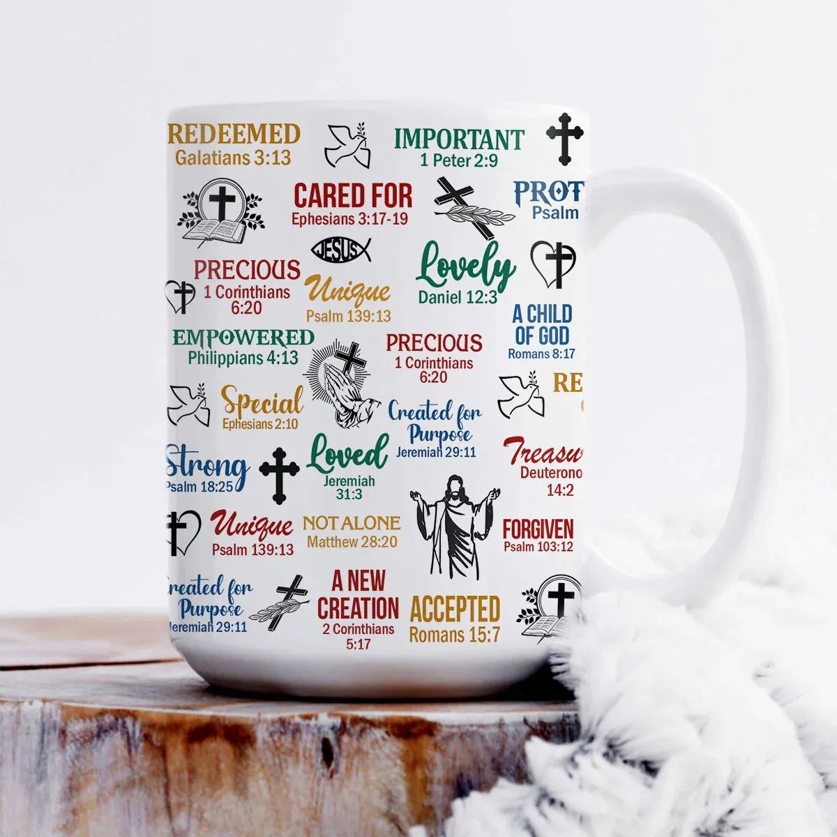 Christianart Handbag, Personalized Hand Bag, What God Says About You, Personalized Gifts, Gifts for Women.