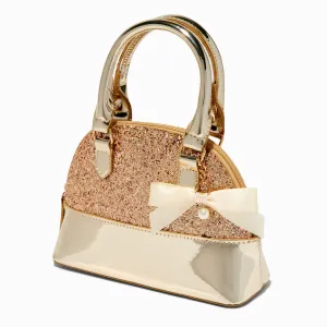 Claire's Club  Sparkle Tote Bag | Gold