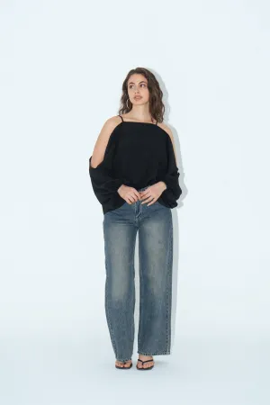 Cold-Shoulder Blouse