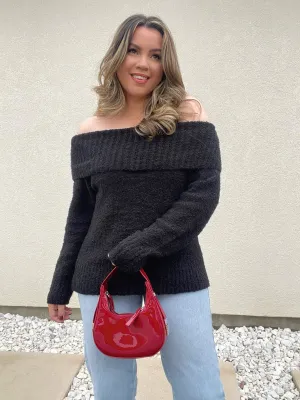 Cold shoulder- Sweater