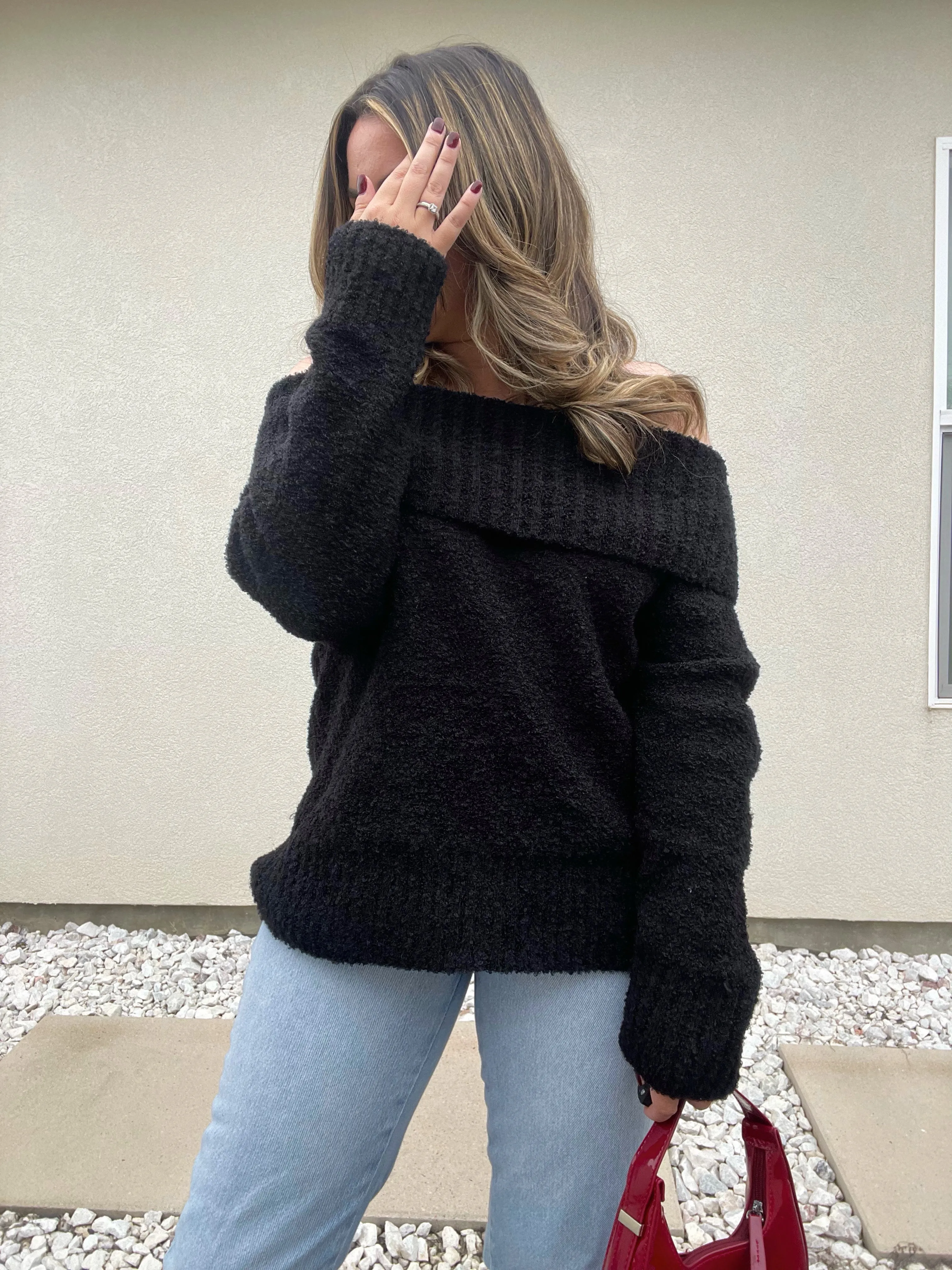 Cold shoulder- Sweater
