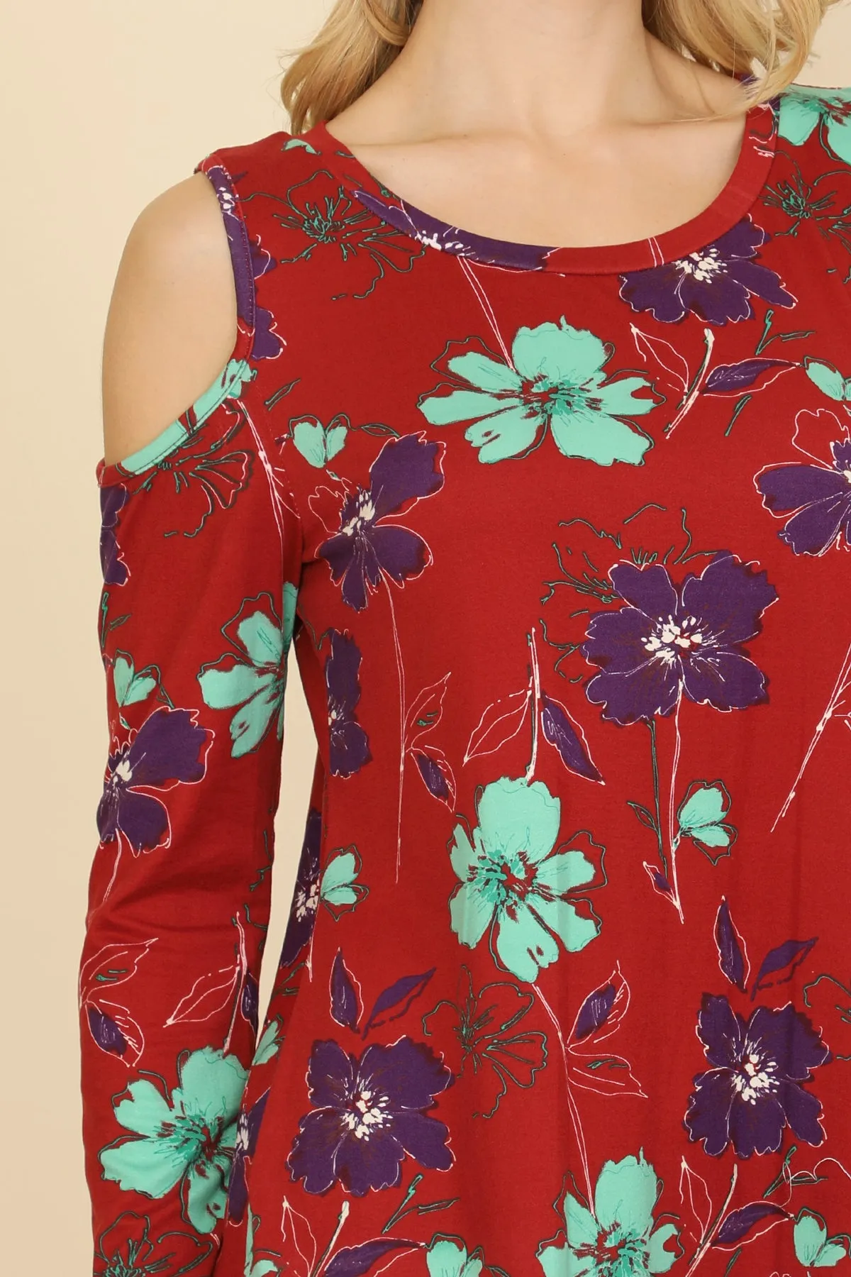 Cold Shoulder Top