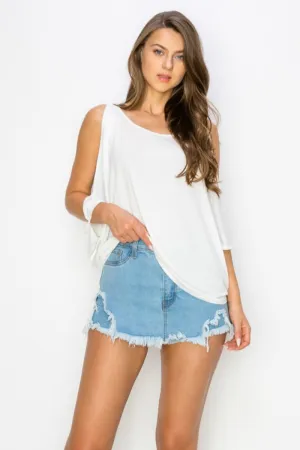 Cold Shoulder Top