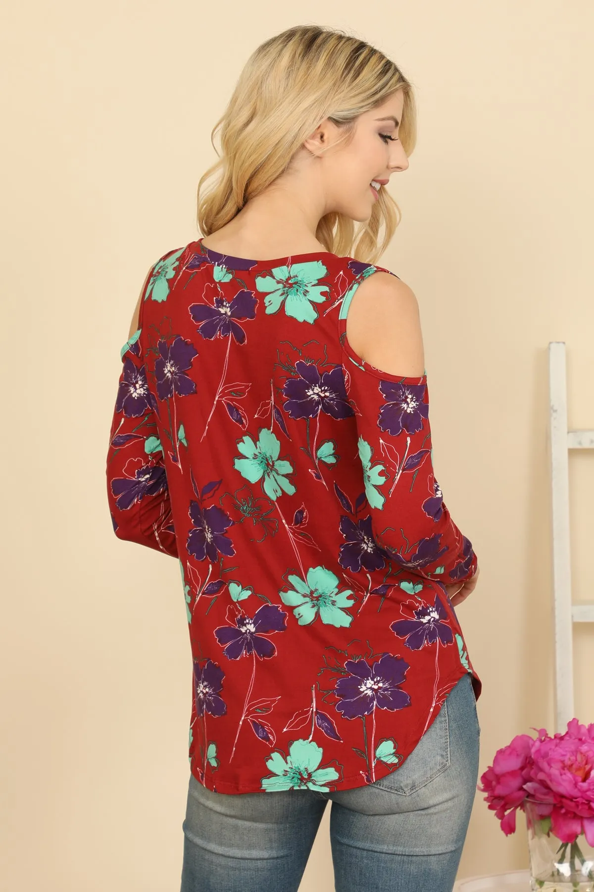 Cold Shoulder Top