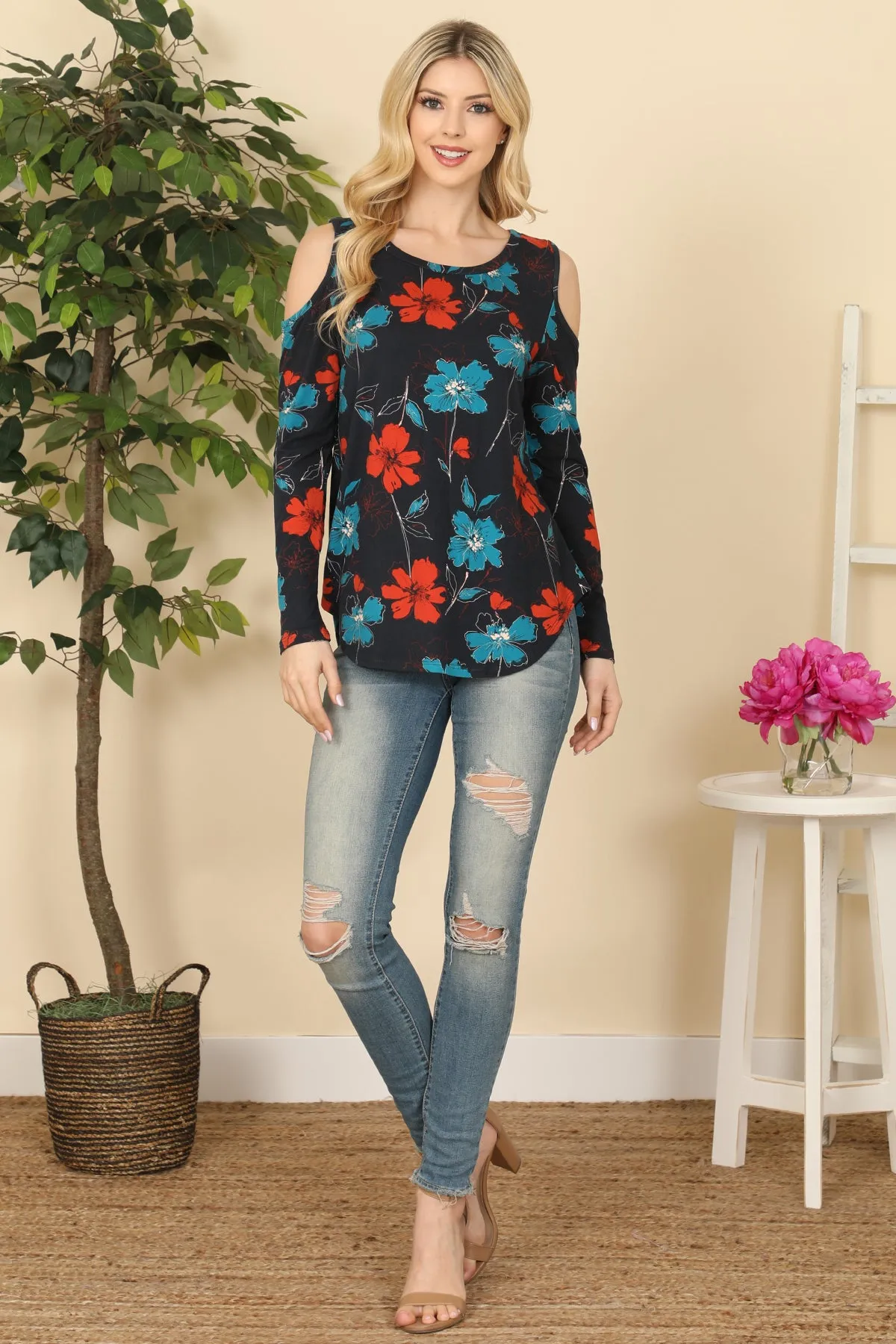 Cold Shoulder Top
