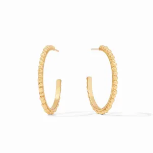 Colette Bead Hoop Earrings