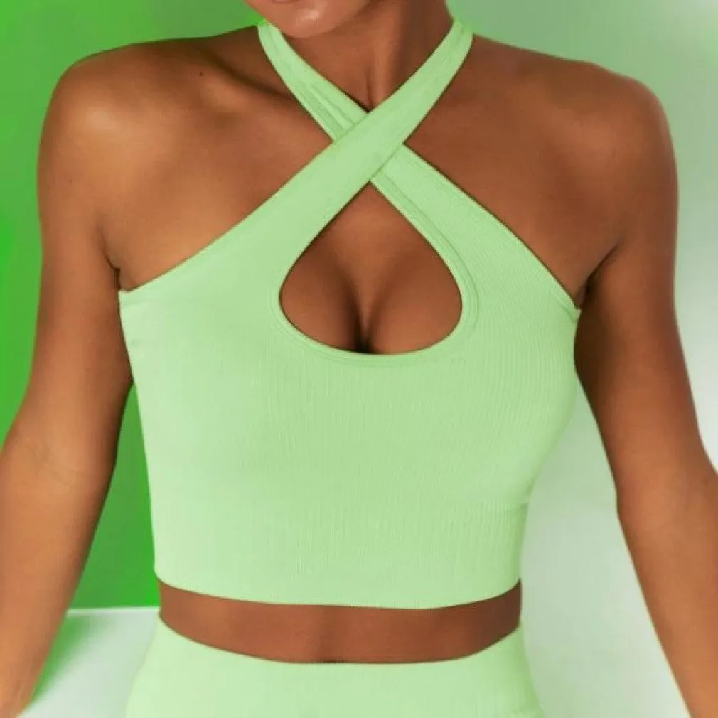 ContiNent 33 Seamless Yoga Set Sport Suit Two Piece Set Women Gym Clothing Workout Sportswear Yoga Set High Waist Seamless Leggings Sport Top