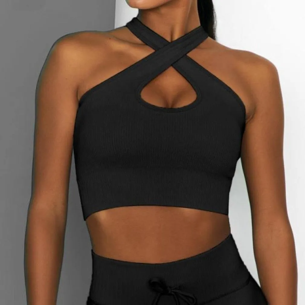 ContiNent 33 Seamless Yoga Set Sport Suit Two Piece Set Women Gym Clothing Workout Sportswear Yoga Set High Waist Seamless Leggings Sport Top