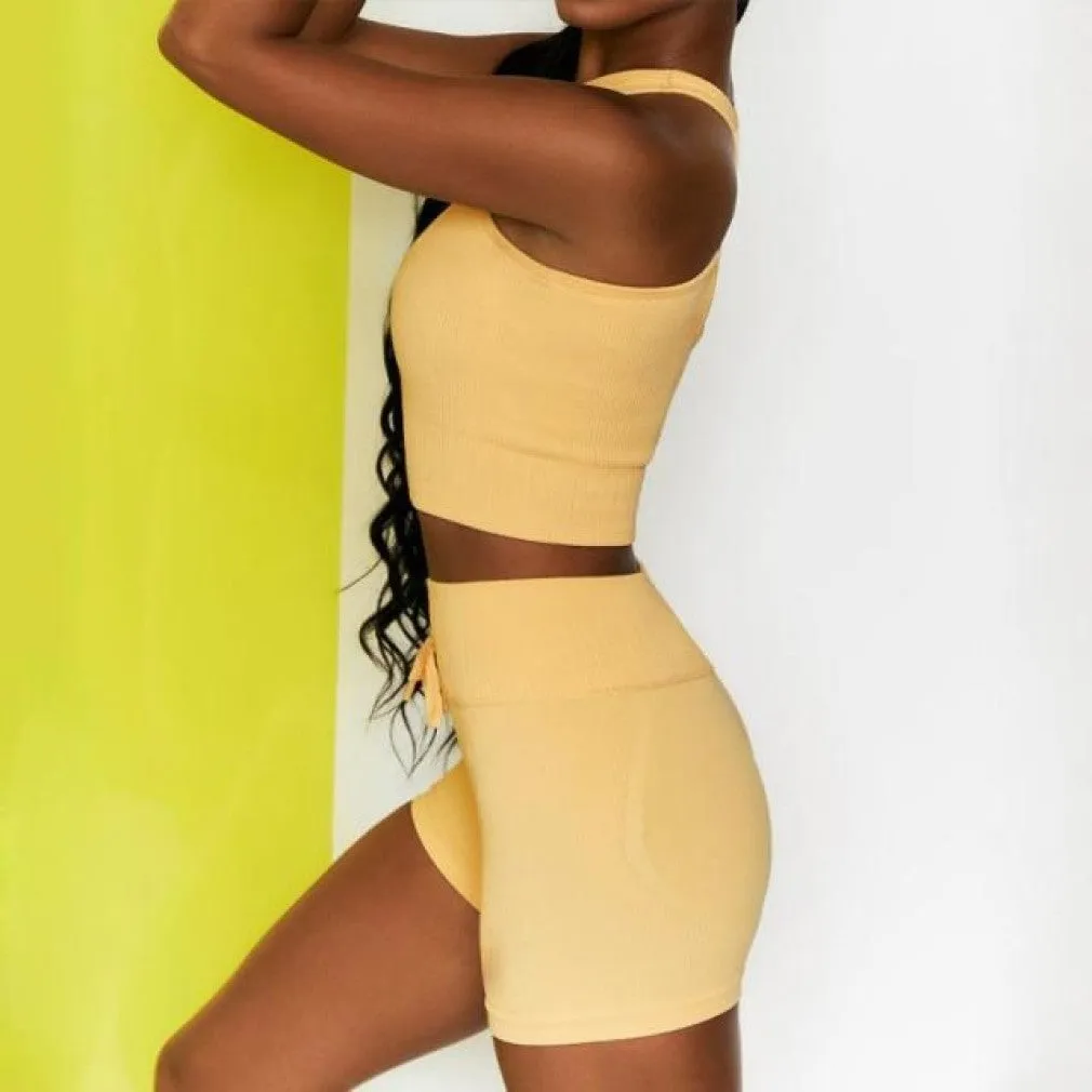 ContiNent 33 Seamless Yoga Set Sport Suit Two Piece Set Women Gym Clothing Workout Sportswear Yoga Set High Waist Seamless Leggings Sport Top