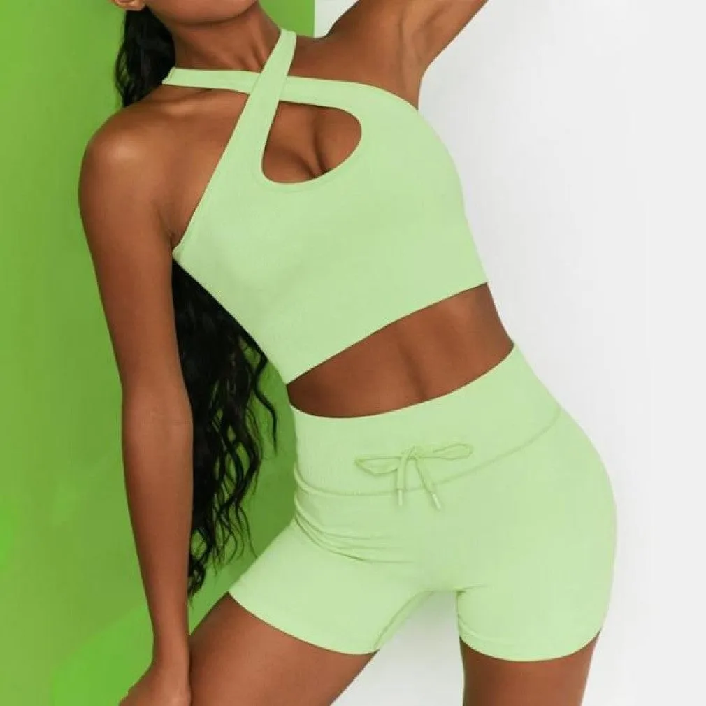 ContiNent 33 Seamless Yoga Set Sport Suit Two Piece Set Women Gym Clothing Workout Sportswear Yoga Set High Waist Seamless Leggings Sport Top
