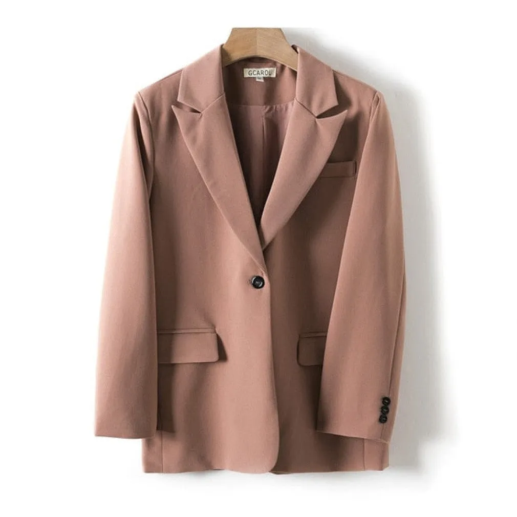 ContiNent 33 Women Blazer And Guard Pants Sets Two Pieces OL Single Breasted Jacket Formal Suit Pleated Trousers Spring Autumn Winter