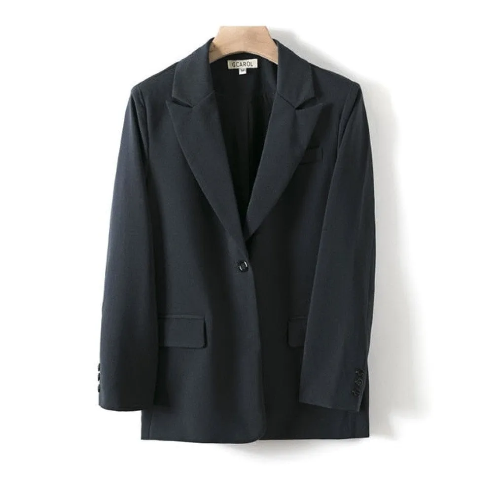 ContiNent 33 Women Blazer And Guard Pants Sets Two Pieces OL Single Breasted Jacket Formal Suit Pleated Trousers Spring Autumn Winter