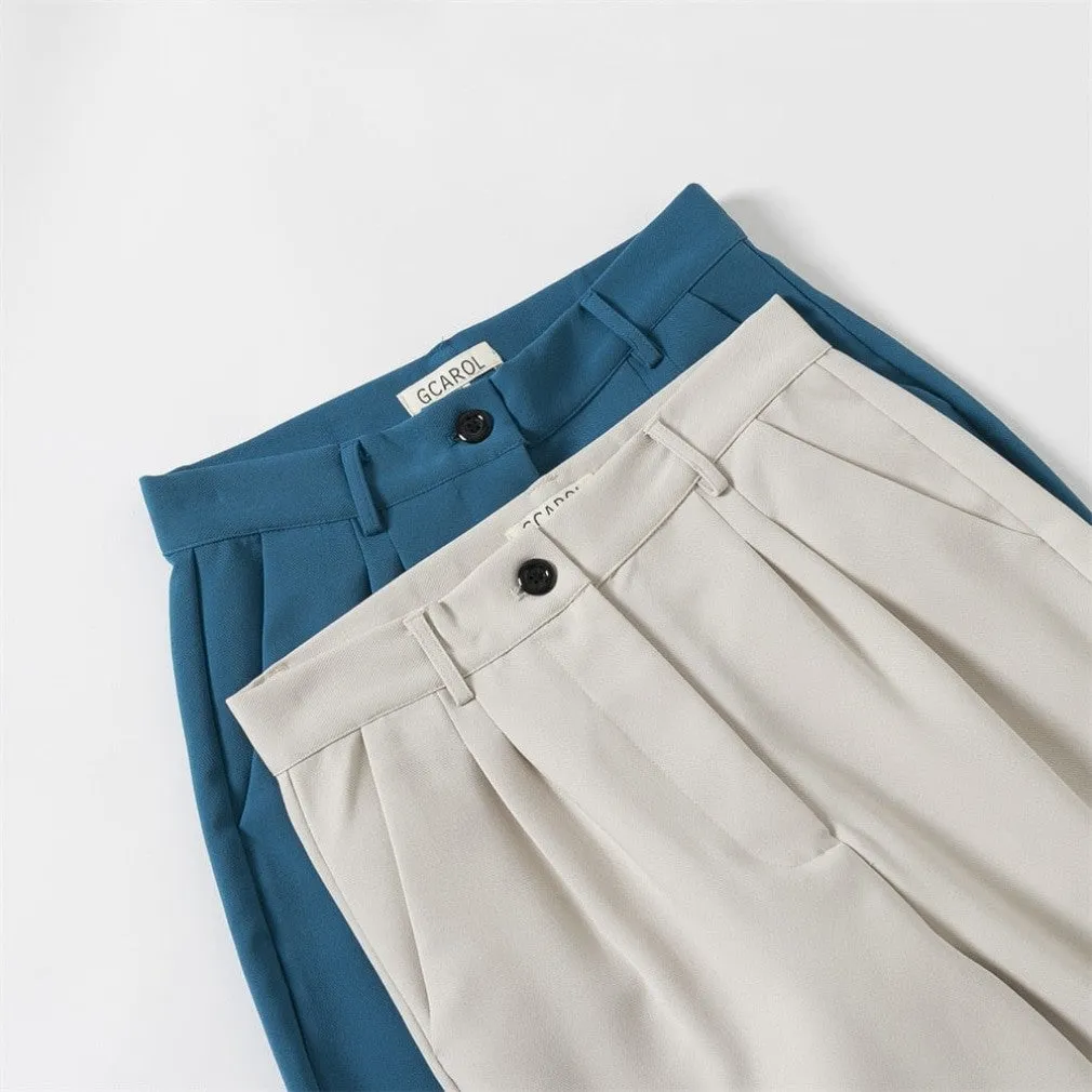 ContiNent 33 Women Blazer And Guard Pants Sets Two Pieces OL Single Breasted Jacket Formal Suit Pleated Trousers Spring Autumn Winter