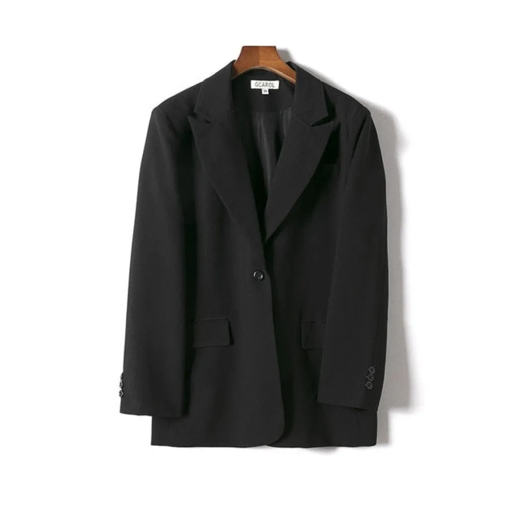 ContiNent 33 Women Blazer And Guard Pants Sets Two Pieces OL Single Breasted Jacket Formal Suit Pleated Trousers Spring Autumn Winter