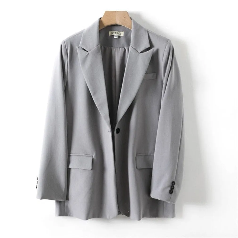 ContiNent 33 Women Blazer And Guard Pants Sets Two Pieces OL Single Breasted Jacket Formal Suit Pleated Trousers Spring Autumn Winter
