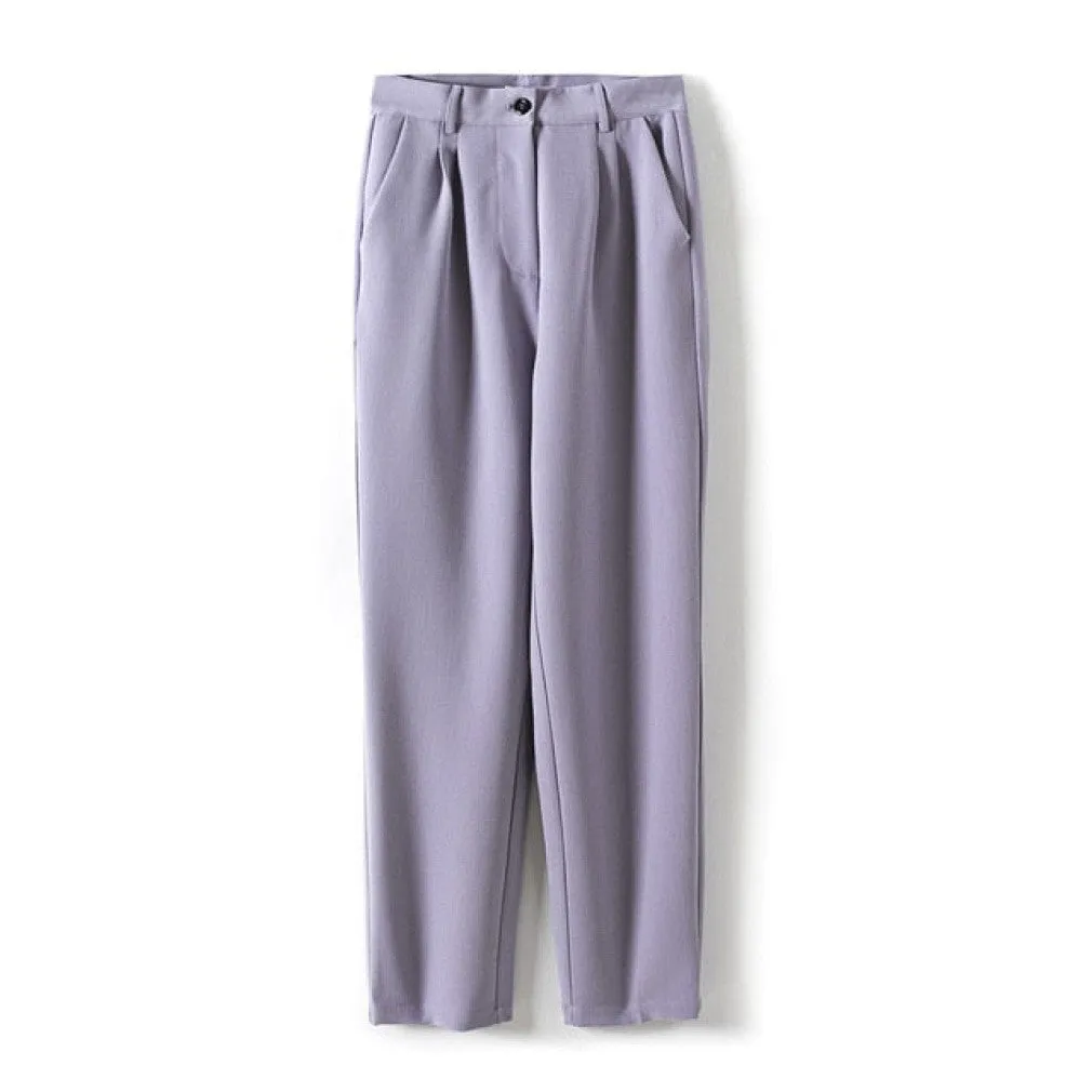 ContiNent 33 Women Blazer And Guard Pants Sets Two Pieces OL Single Breasted Jacket Formal Suit Pleated Trousers Spring Autumn Winter