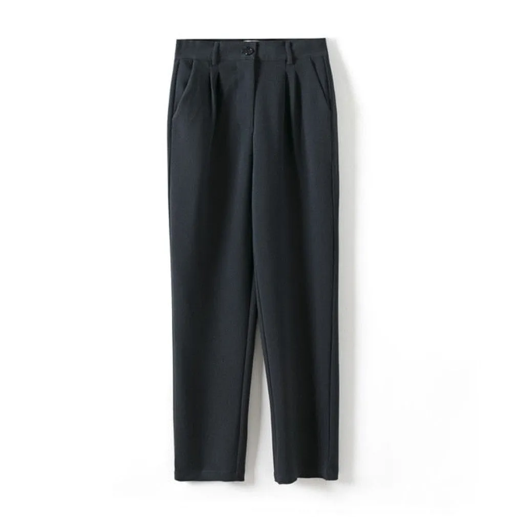 ContiNent 33 Women Blazer And Guard Pants Sets Two Pieces OL Single Breasted Jacket Formal Suit Pleated Trousers Spring Autumn Winter