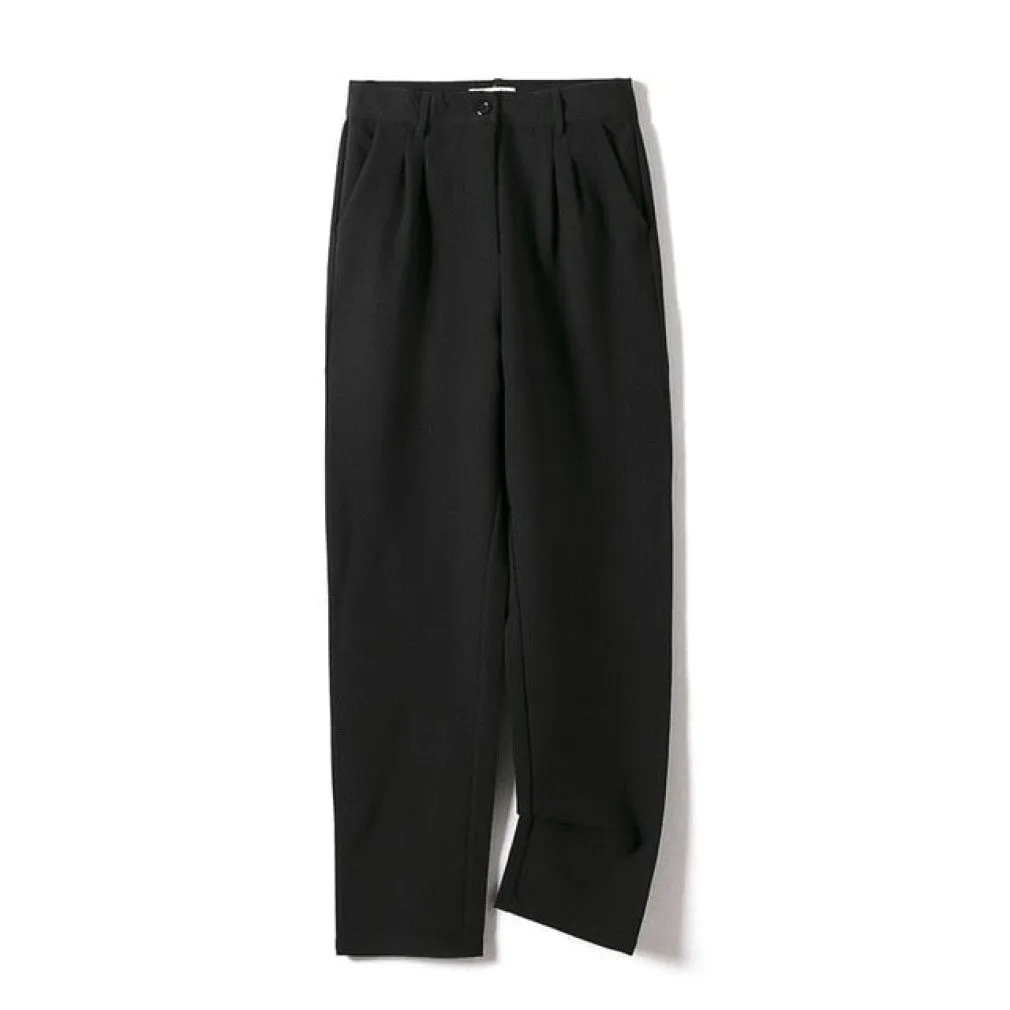 ContiNent 33 Women Blazer And Guard Pants Sets Two Pieces OL Single Breasted Jacket Formal Suit Pleated Trousers Spring Autumn Winter