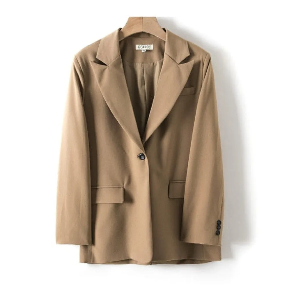 ContiNent 33 Women Blazer And Guard Pants Sets Two Pieces OL Single Breasted Jacket Formal Suit Pleated Trousers Spring Autumn Winter