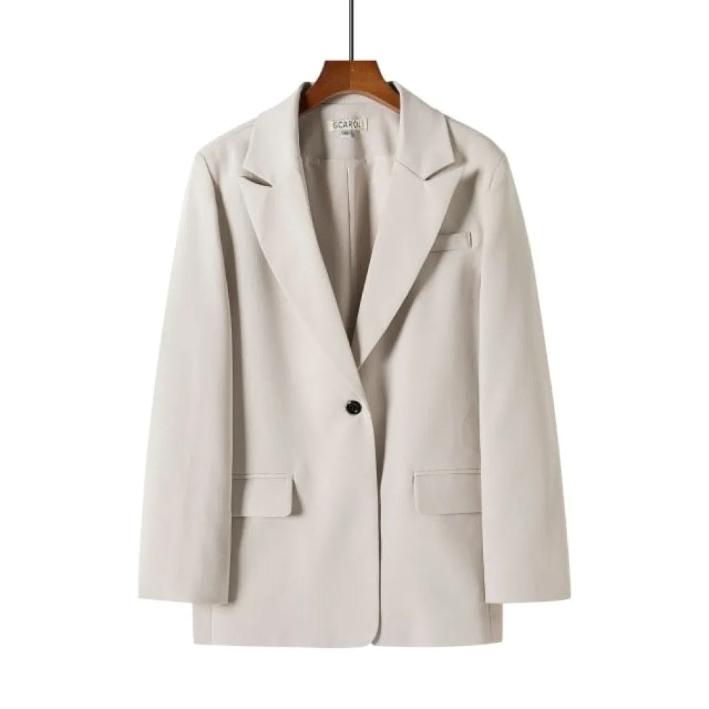 ContiNent 33 Women Blazer And Guard Pants Sets Two Pieces OL Single Breasted Jacket Formal Suit Pleated Trousers Spring Autumn Winter