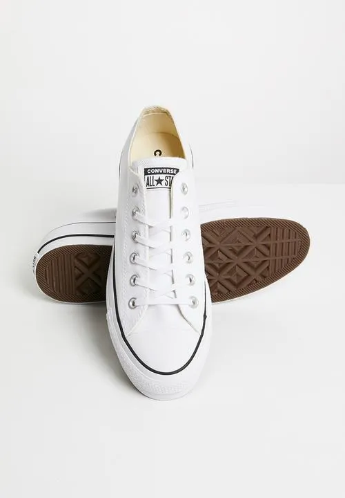 Converse Chuck Taylor All Star Lift Lo Canvas White