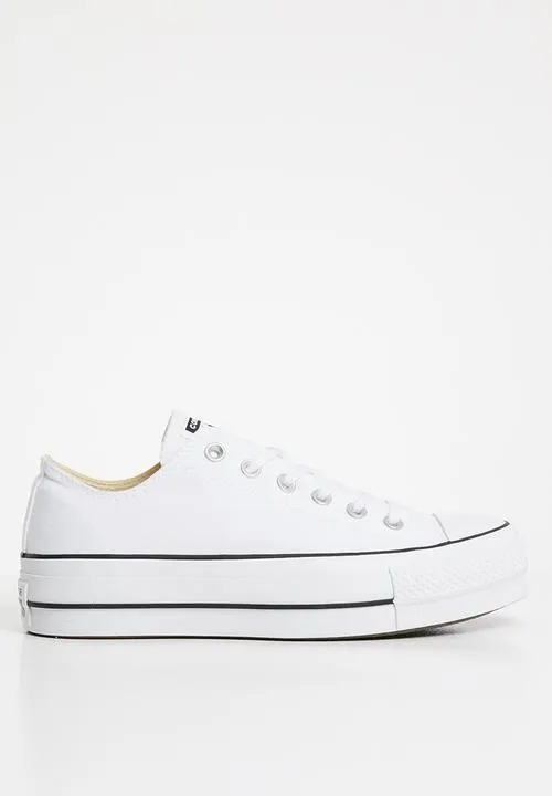 Converse Chuck Taylor All Star Lift Lo Canvas White