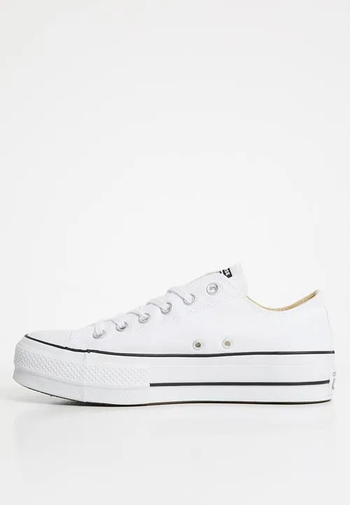 Converse Chuck Taylor All Star Lift Lo Canvas White