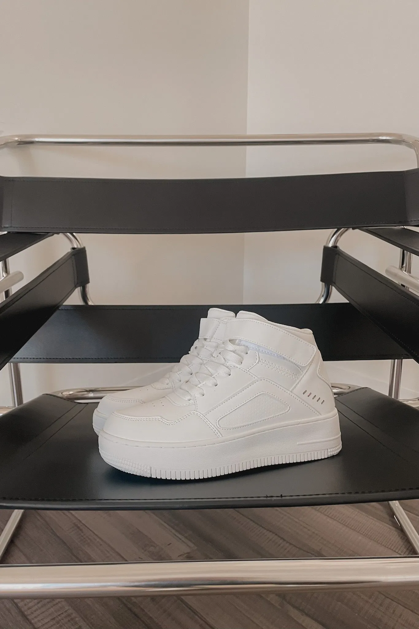 Cora High Top Sneakers in White