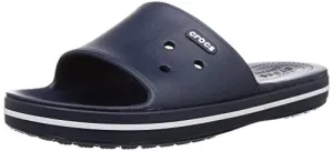 crocs Unisex Adult Navy/White Flats-7 Men/ 8 UK Women (M8W10) (Crocband)