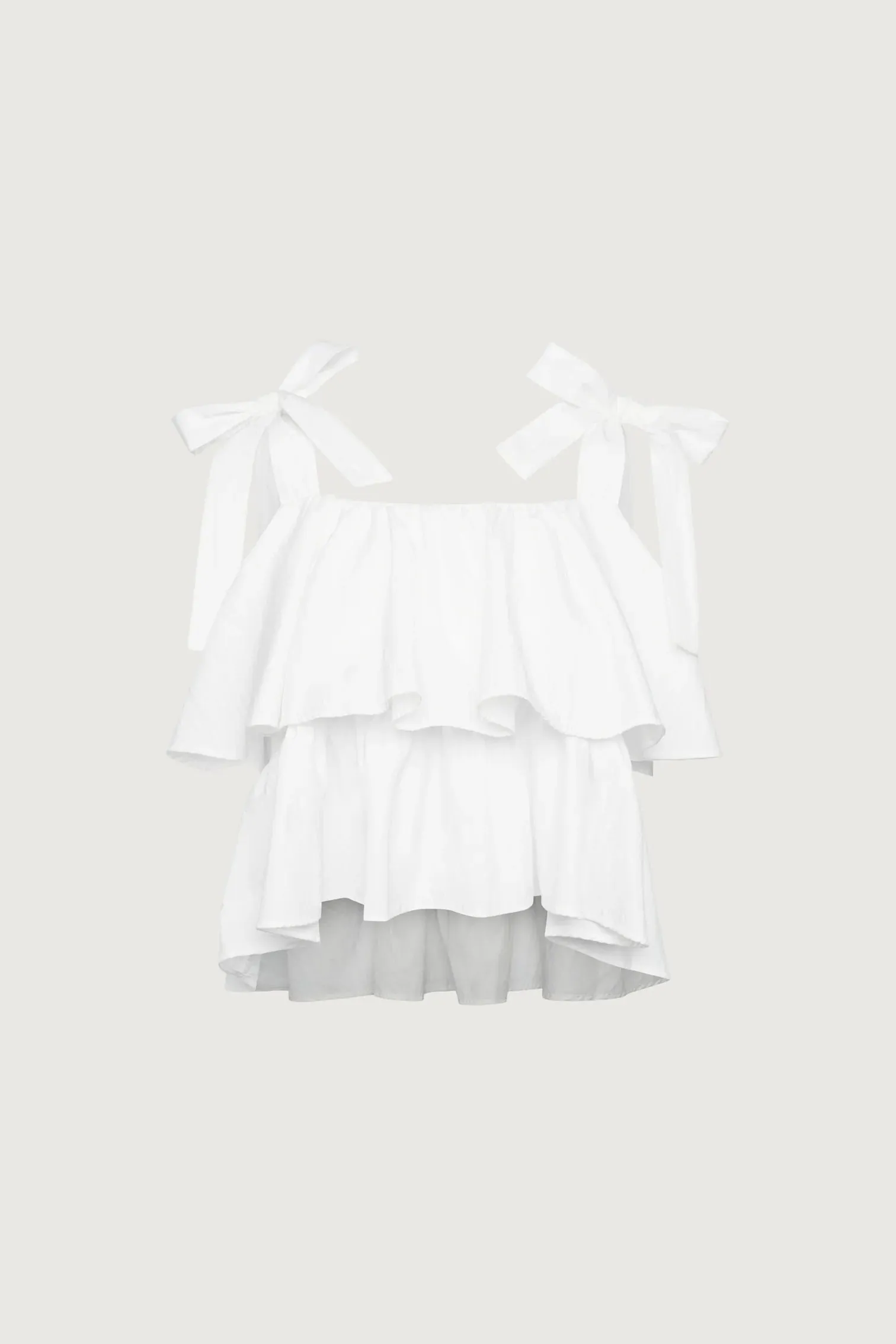 Cropped Ruffle Top