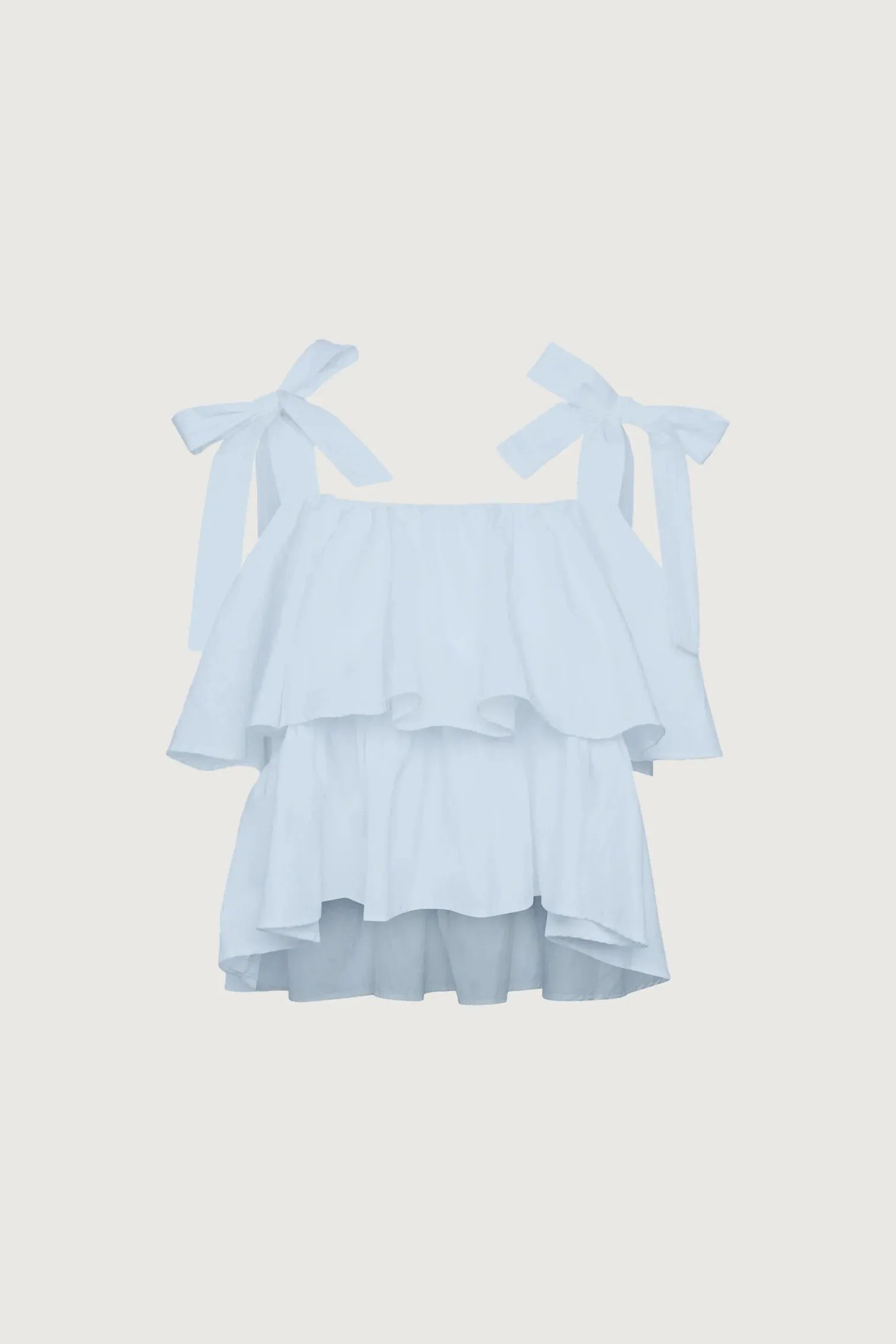 Cropped Ruffle Top